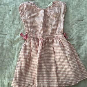 Crewcuts Pink Gingham Kids Dress